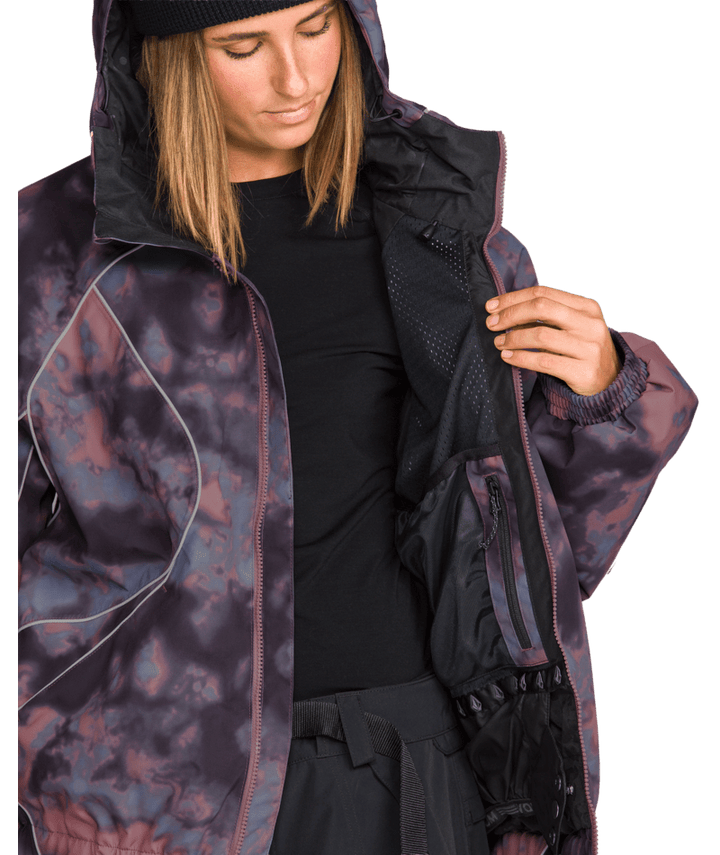 Volcom Womens Liftline 20K Jacket - Purple Haze 