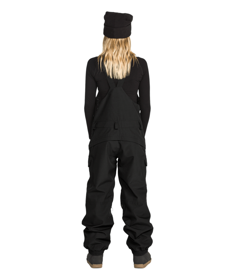 Volcom Womens Creston 3D Stretch Bib - Black 