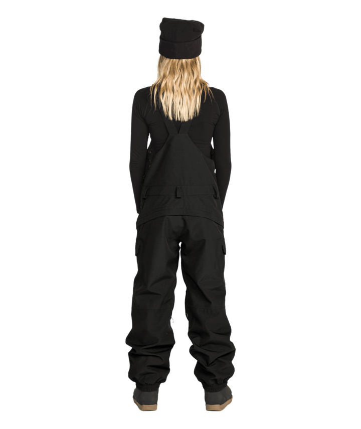 Volcom Womens Creston 3D Stretch Bib - Black 