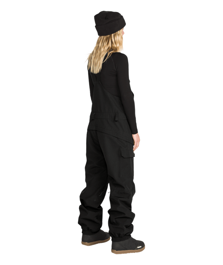 Volcom Womens Creston 3D Stretch Bib - Black 
