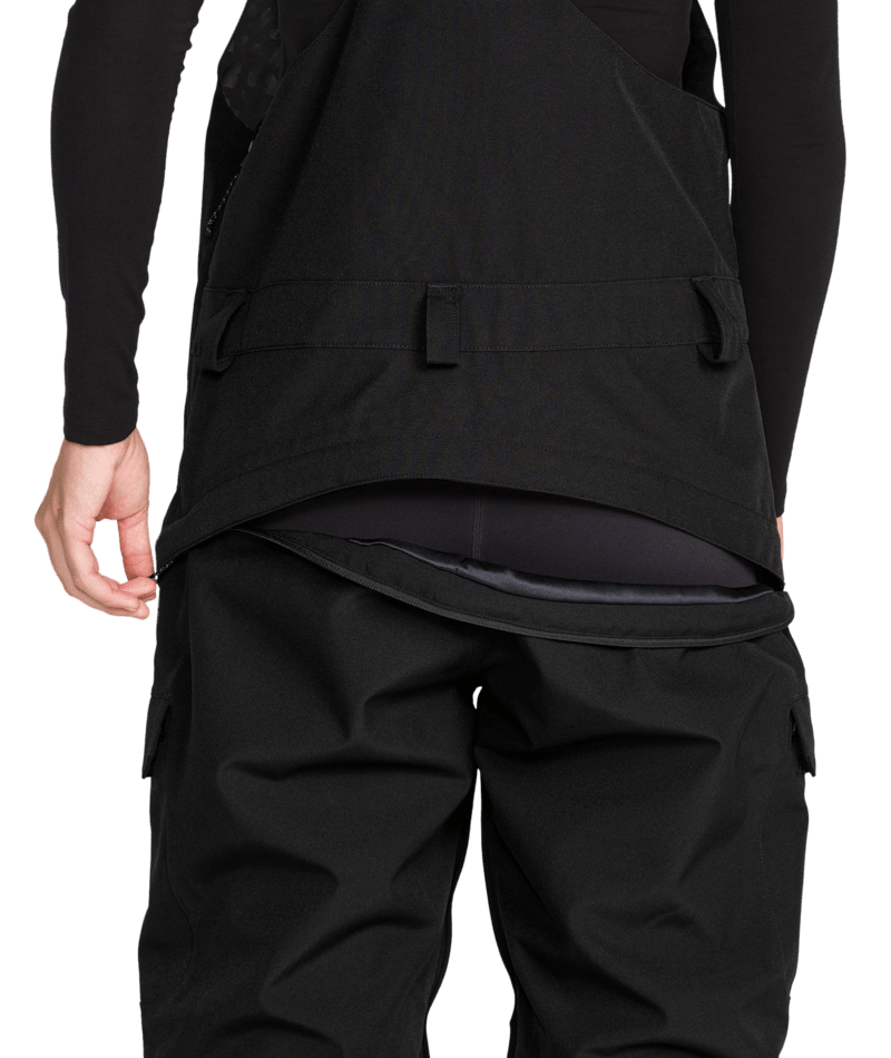 Volcom Womens Creston 3D Stretch Bib - Black 