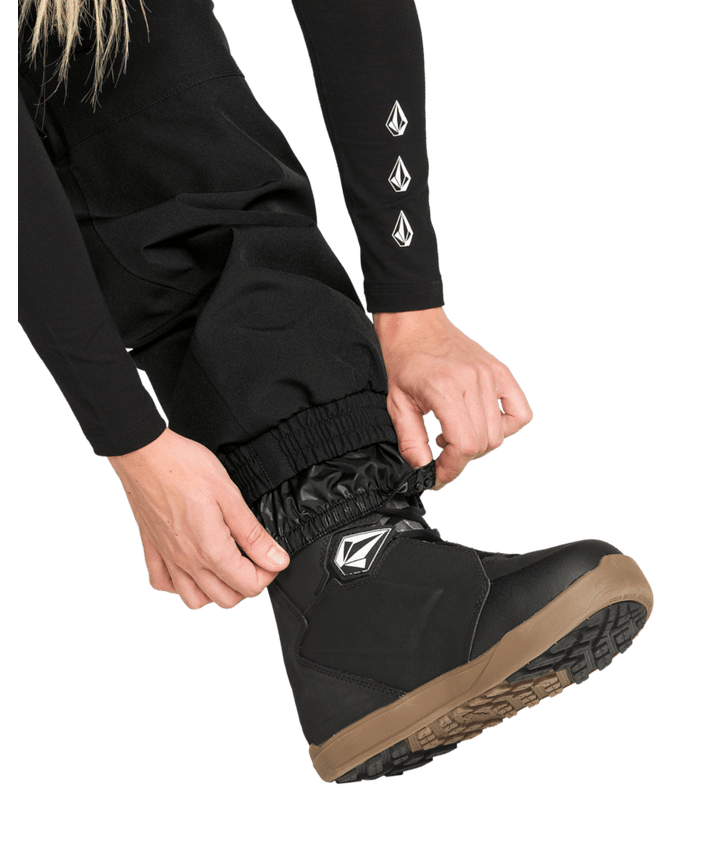 Volcom Womens Creston 3D Stretch Bib - Black 