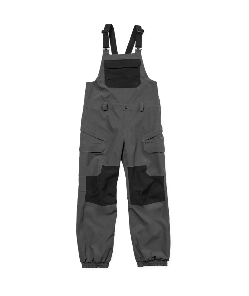 Volcom Womens Creston 3D Stretch Bib - Dark Grey 