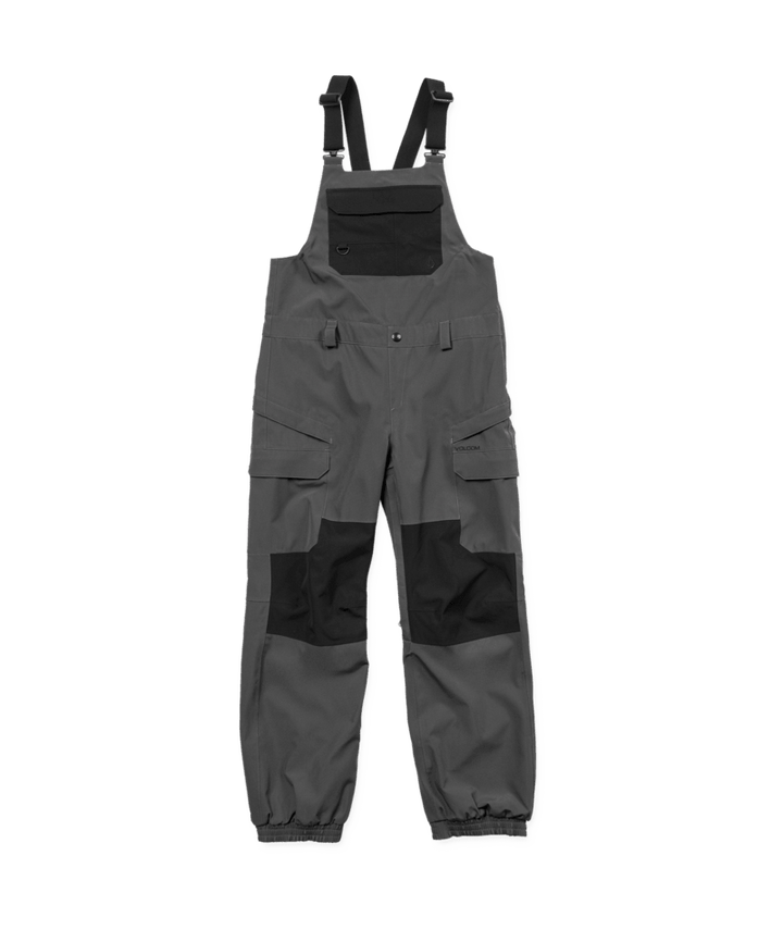 Volcom Womens Creston 3D Stretch Bib - Dark Grey 
