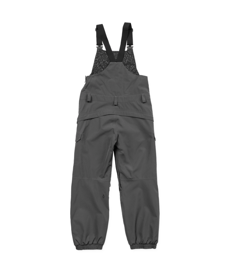 Volcom Womens Creston 3D Stretch Bib - Dark Grey 