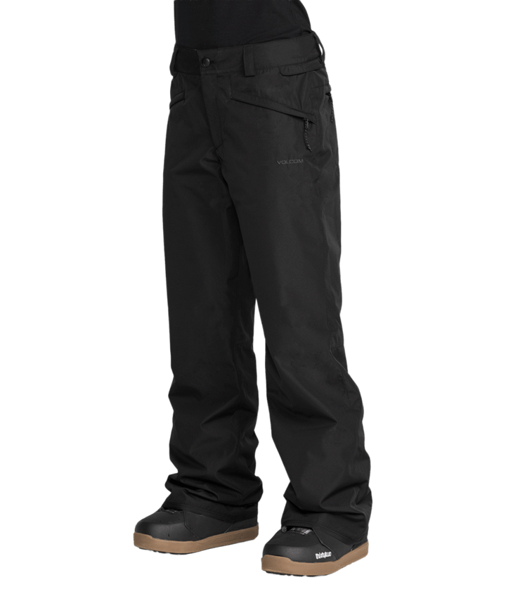 Volcom Womens Coldfront Ins Baggy Pant - Black 