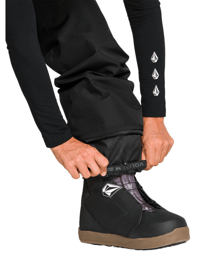 Volcom Womens Coldfront Ins Baggy Pant - Black 