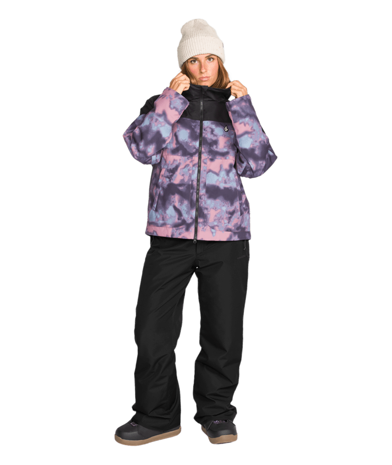 Volcom Womens Coldfront Ins Baggy Pant - Black 