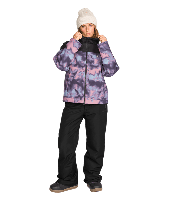 Volcom Womens Coldfront Ins Baggy Pant - Black 