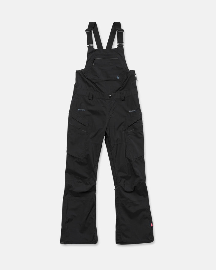 Volcom Womens Ash Stretch Gore Bib - Black - official gallery image 10 