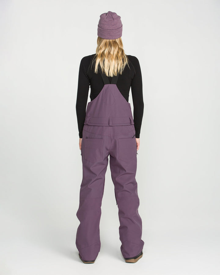 Volcom Womens Swift Bib Overall - Arctic Dust - official gallery image 11 