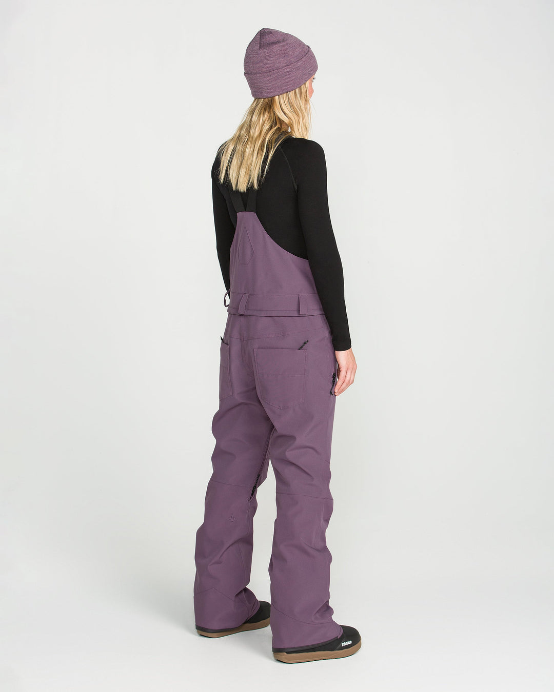 Volcom Womens Swift Bib Overall - Arctic Dust - official gallery image 12 