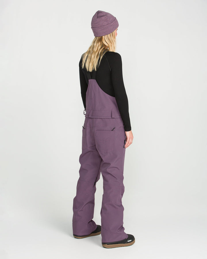Volcom Womens Swift Bib Overall - Arctic Dust - official gallery image 12 