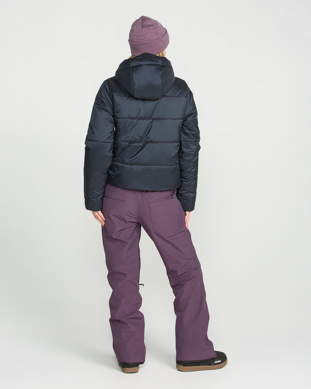 Volcom Womens Swift Bib Overall - Arctic Dust - official gallery image 16 