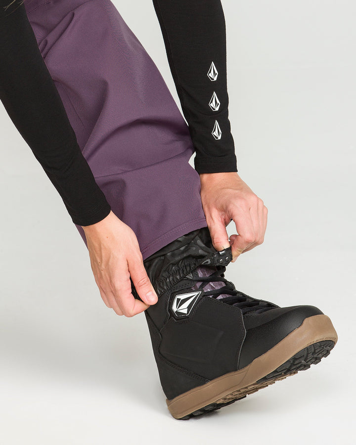 Volcom Womens Swift Bib Overall - Arctic Dust - official gallery image 14 
