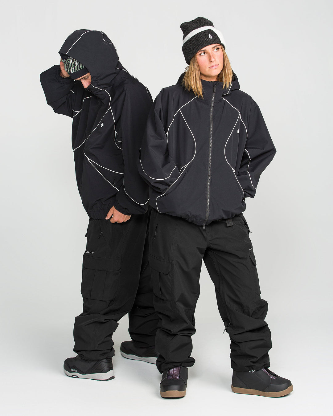 Volcom Womens Liftline 20K Pant - Black - official gallery image 19 
