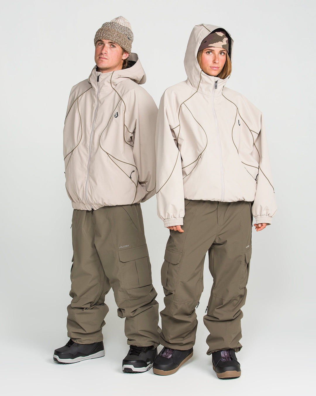 Volcom Womens Liftline 20K Pant - Teak - official gallery image 4 