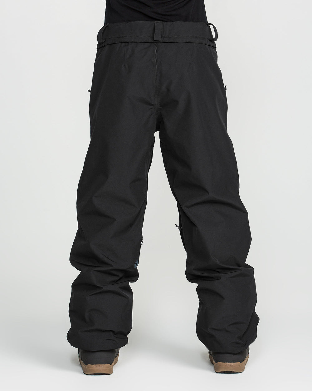Volcom Womens Yourfav Baggy Gore Pant - Black - official gallery image 2 #color_black