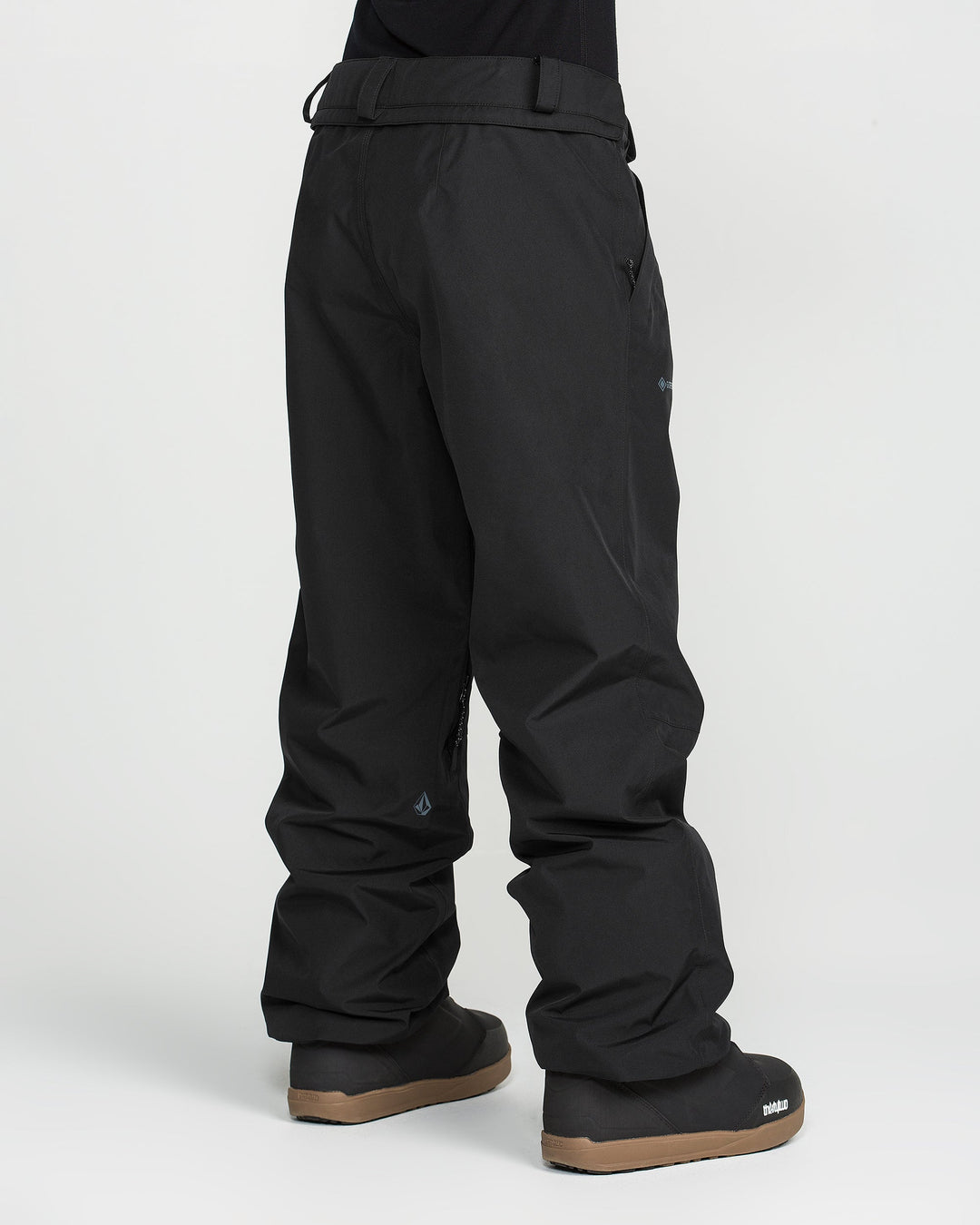 Volcom Womens Yourfav Baggy Gore Pant - Black - official gallery image 3 
