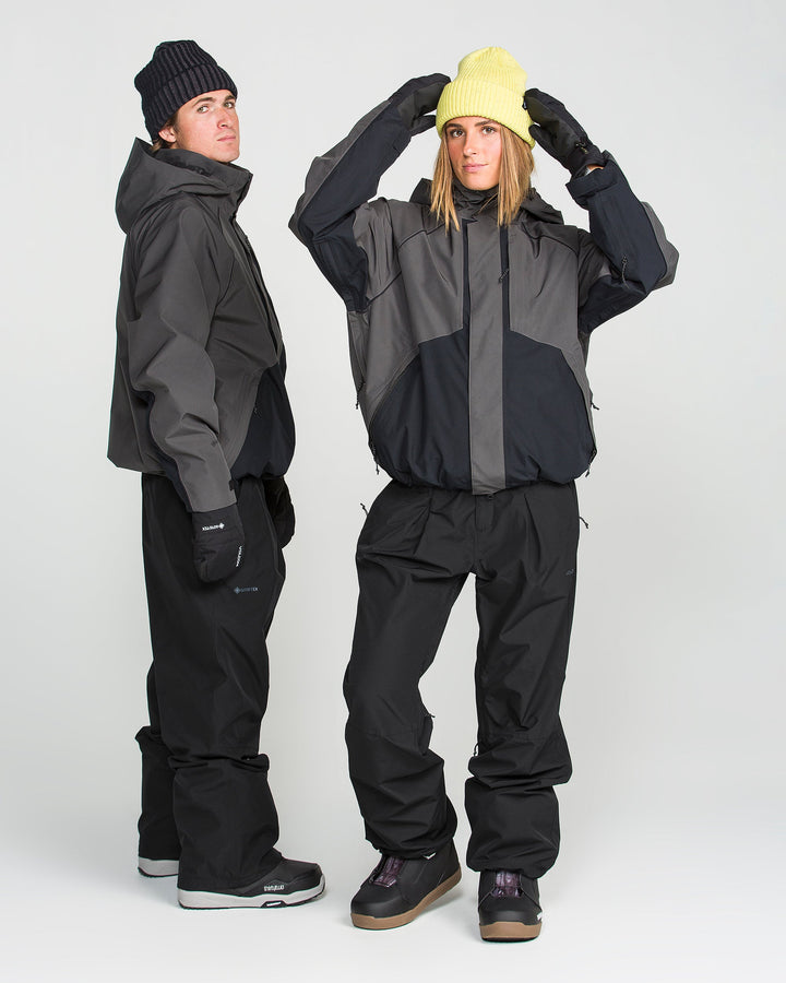 Volcom Womens Yourfav Baggy Gore Pant - Black - official gallery image 7 