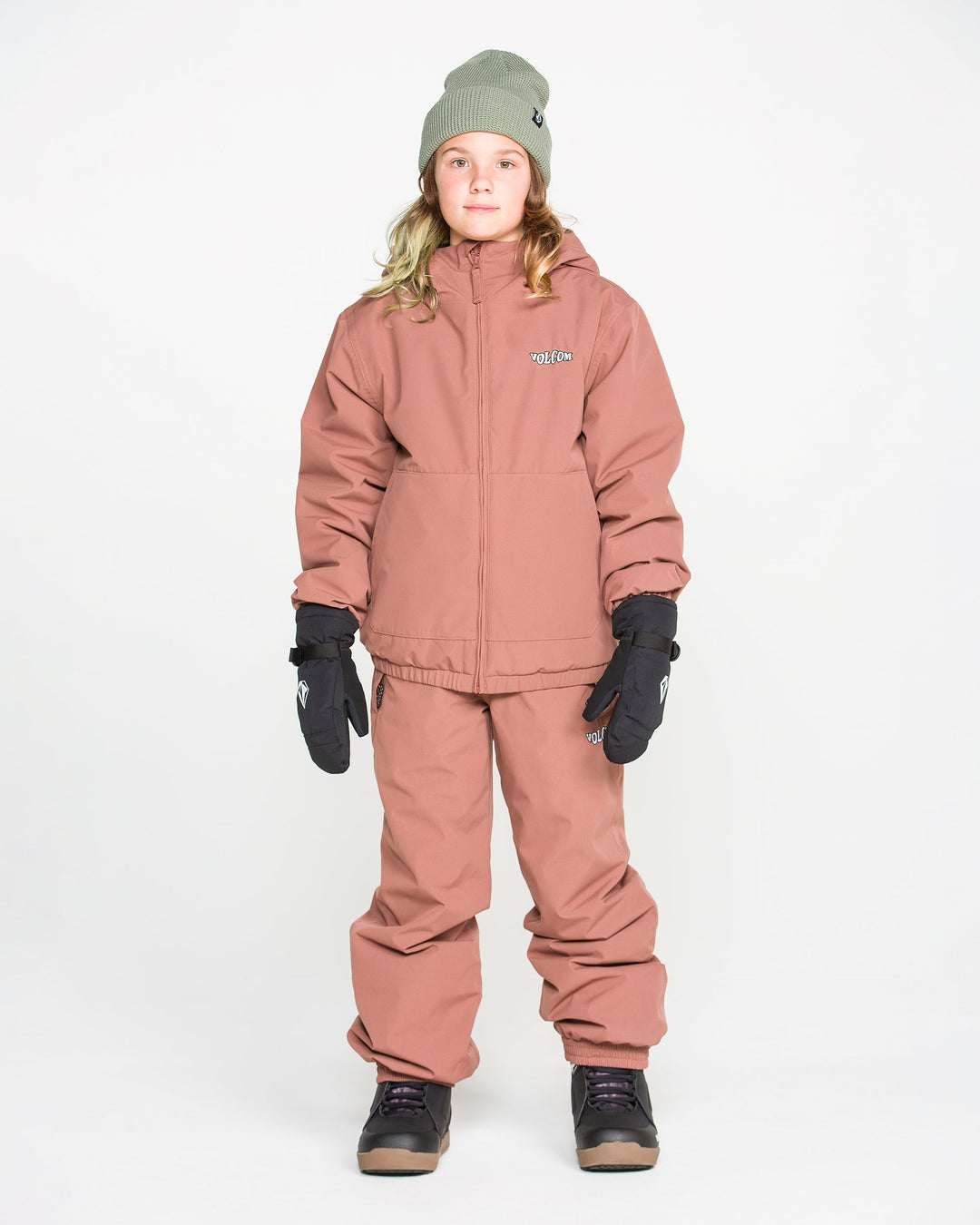 Volcom Kids Chaos Ins Jacket - Desert Taupe - official gallery image 6 