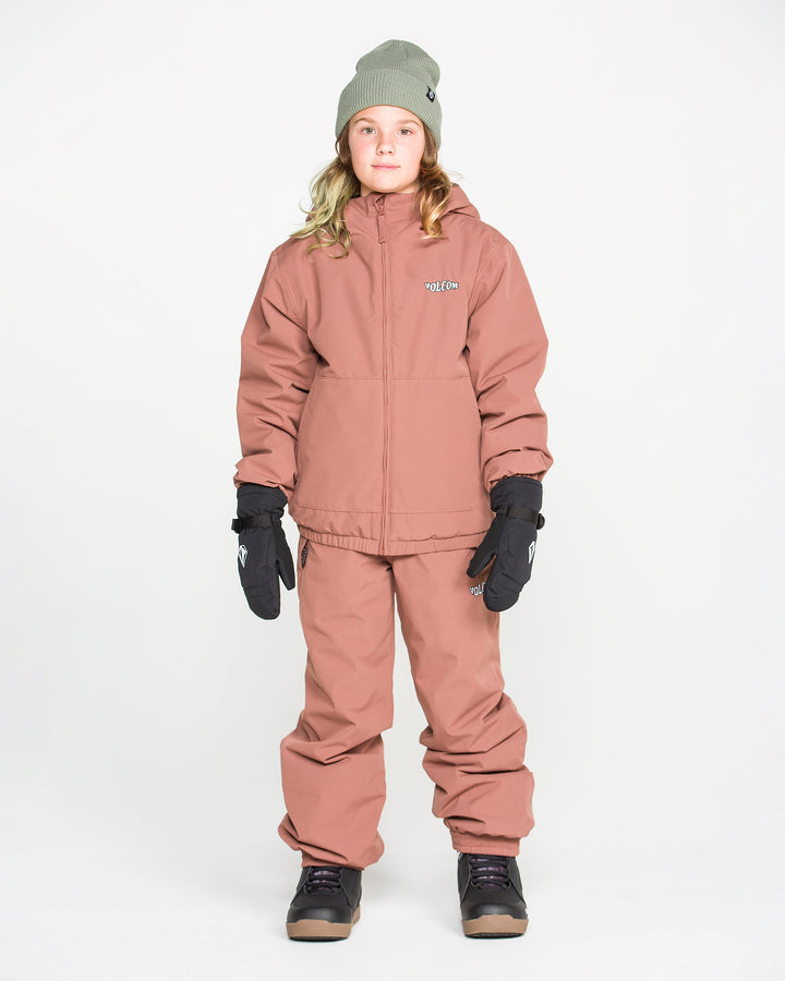 Volcom Kids Chaos Ins Jacket - Desert Taupe - official gallery image 6 