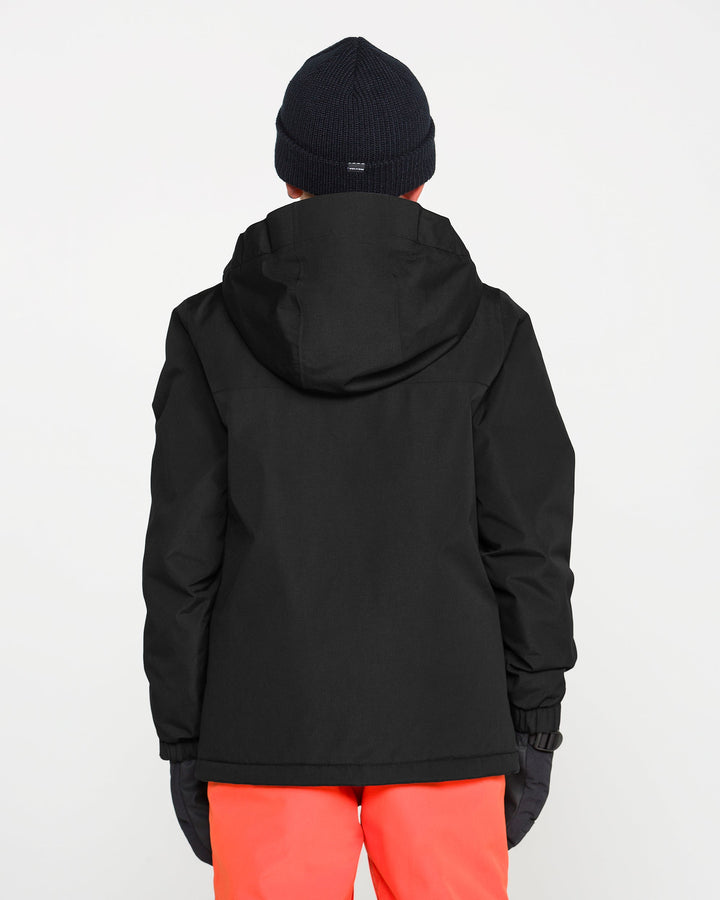 Volcom Kids Stone.91 Insulated Jacket in Black 