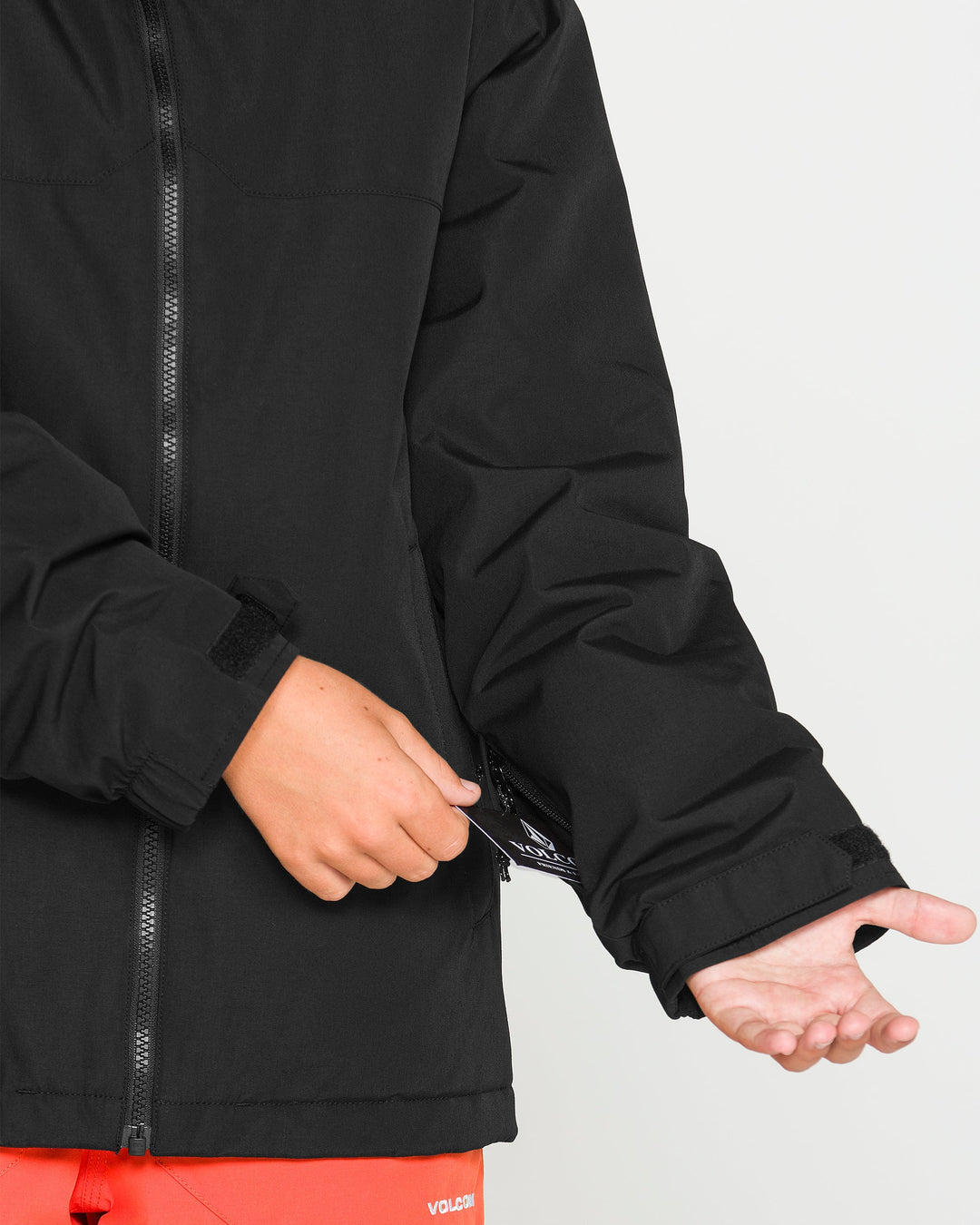 Volcom Kids Stone.91 Insulated Jacket in Black 