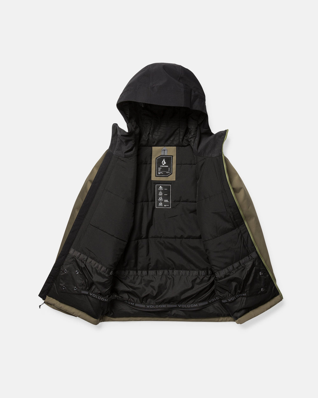 Volcom Kids Stone.91 Insulated Jacket in Teak 