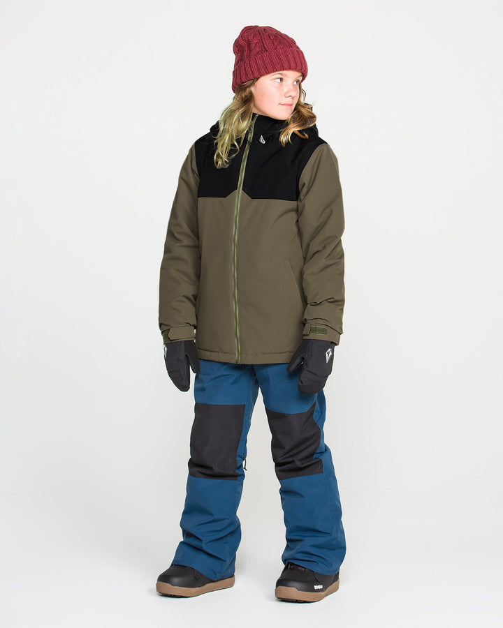 Volcom Kids Stone.91 Insulated Jacket in Teak 