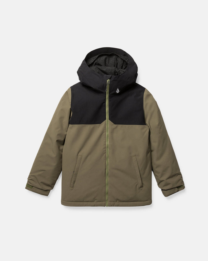 Volcom Kids Stone.91 Insulated Jacket in Teak 
