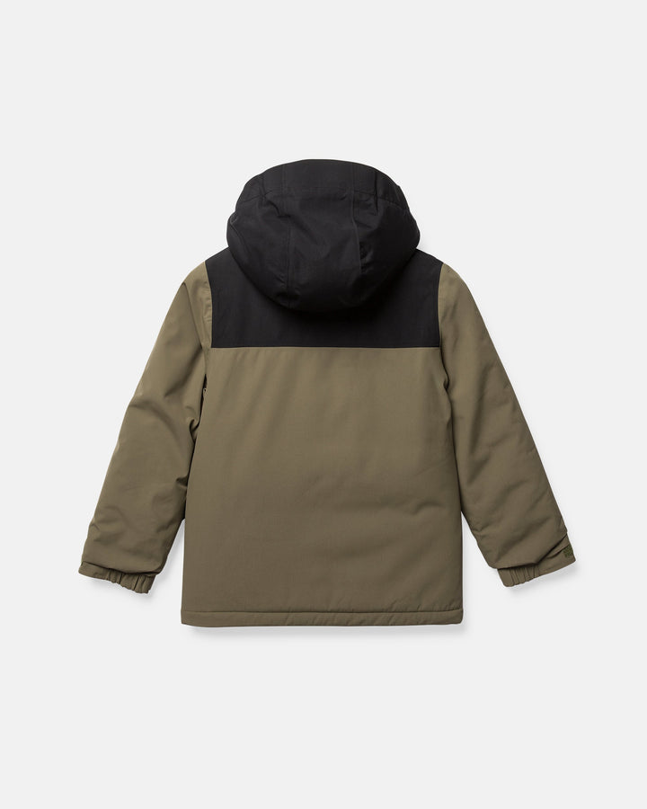 Volcom Kids Stone.91 Insulated Jacket in Teak 
