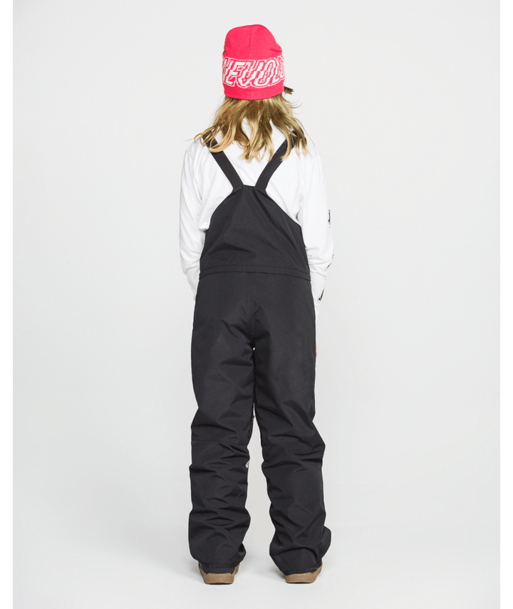 Volcom Kids Barkley Ins Bib Overall - Black 
