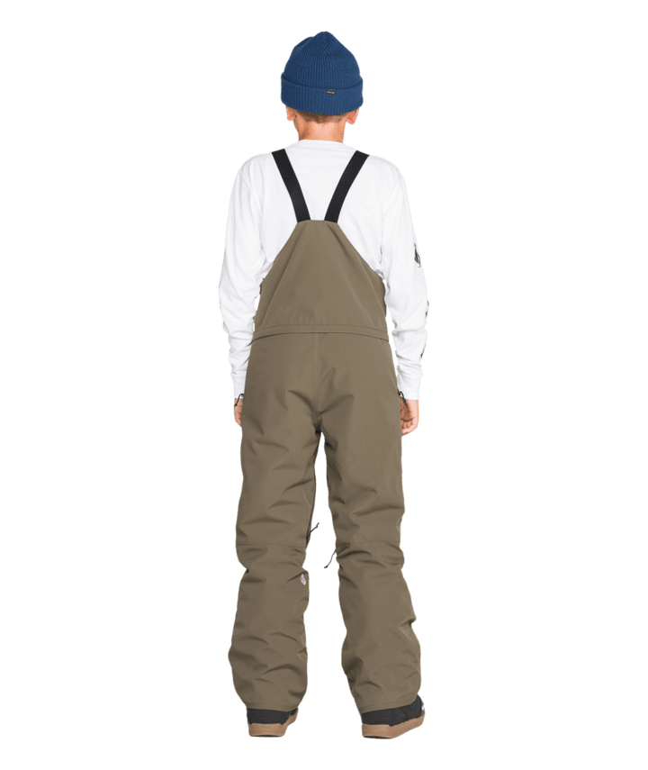 Volcom Kids Barkley Ins Bib Overall - Teak 