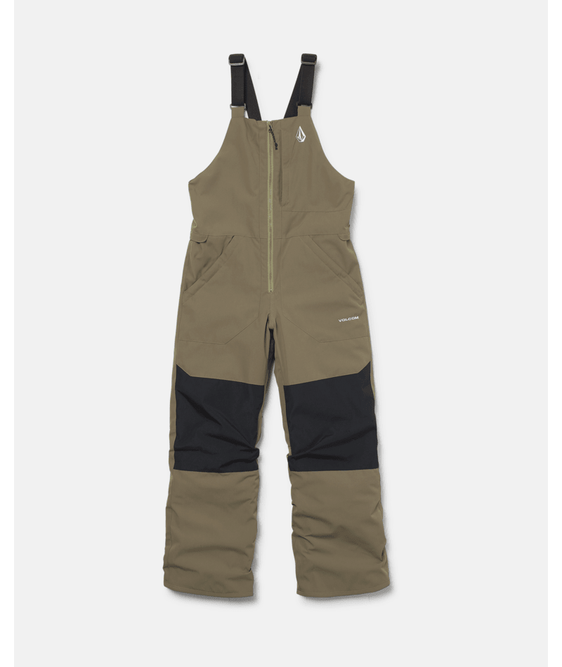 Volcom Kids Barkley Ins Bib Overall - Teak 
