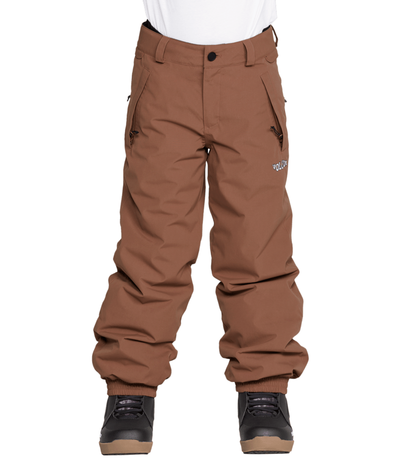 Volcom Kids Chaos Ins Pant - Desert Taupe 