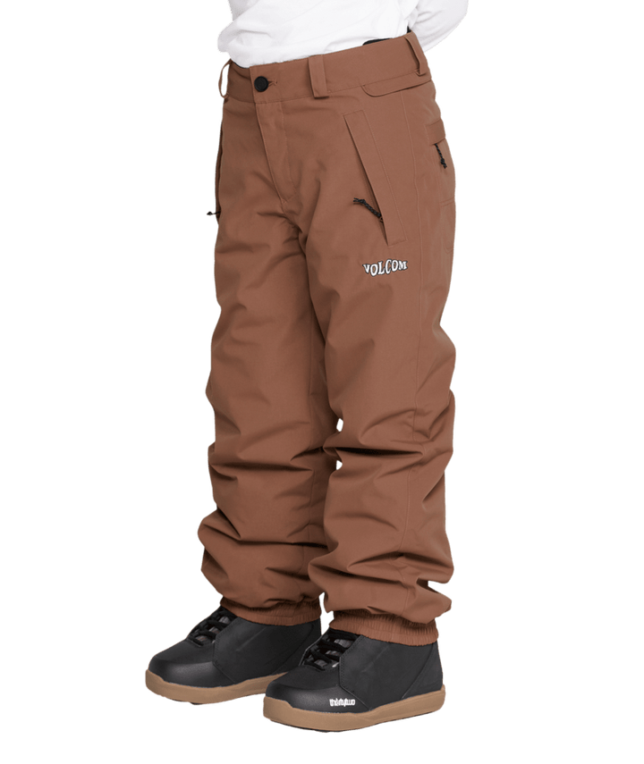 Volcom Kids Chaos Ins Pant - Desert Taupe 