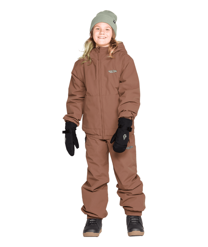 Volcom Kids Chaos Ins Pant - Desert Taupe 