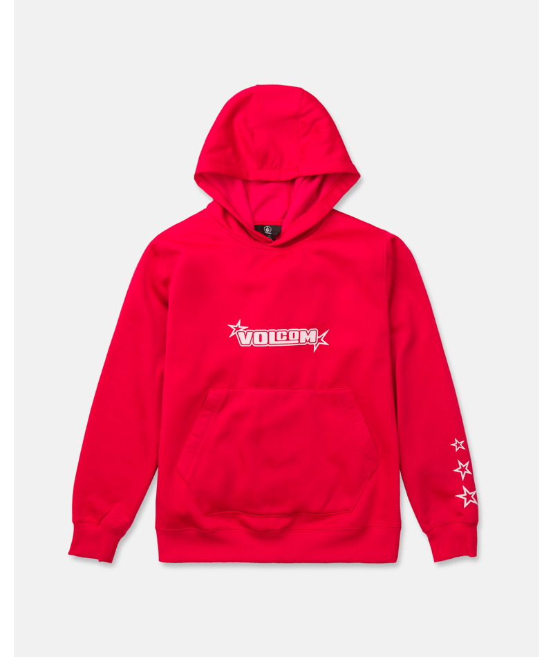 Volcom Kids Hydro Fleece Hoodie - Bright Cherry 