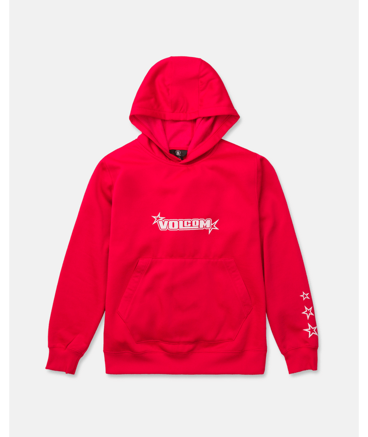 Volcom Kids Hydro Fleece Hoodie - Bright Cherry 
