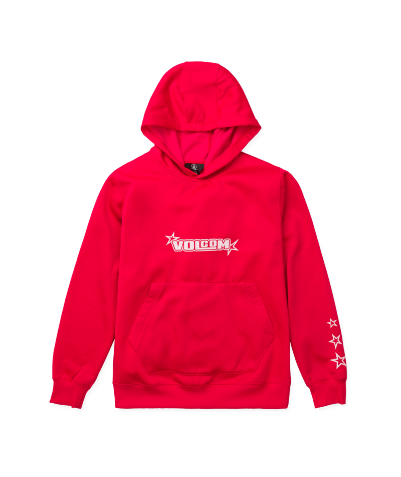 Volcom Kids Hydro Fleece Hoodie - Bright Cherry 