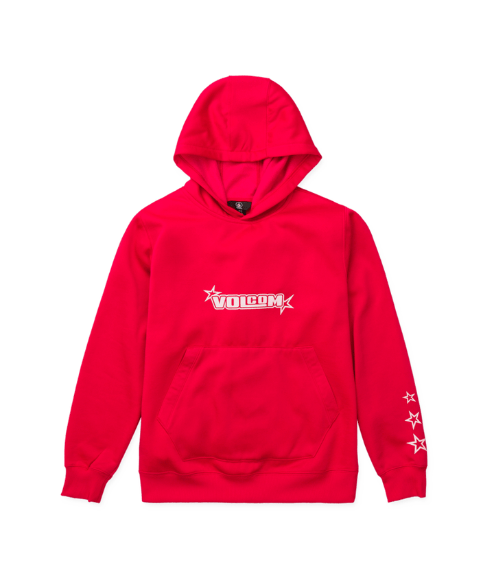 Volcom Kids Hydro Fleece Hoodie - Bright Cherry 