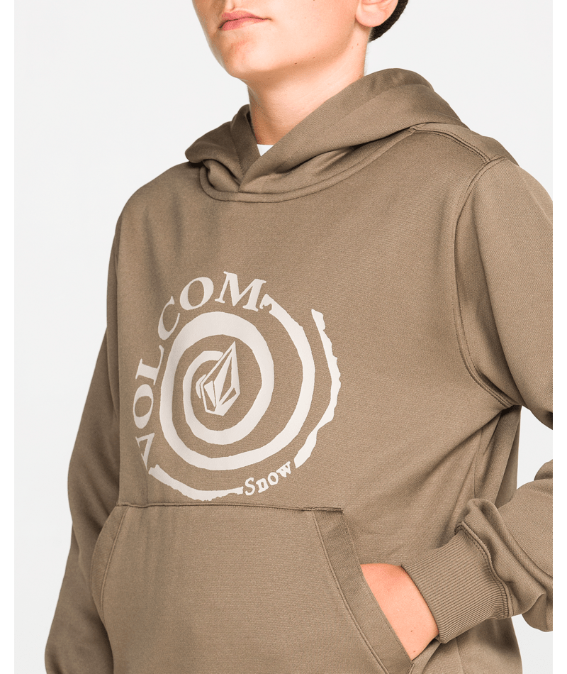 Volcom Kids Hydro Fleece Hoodie - Teak 