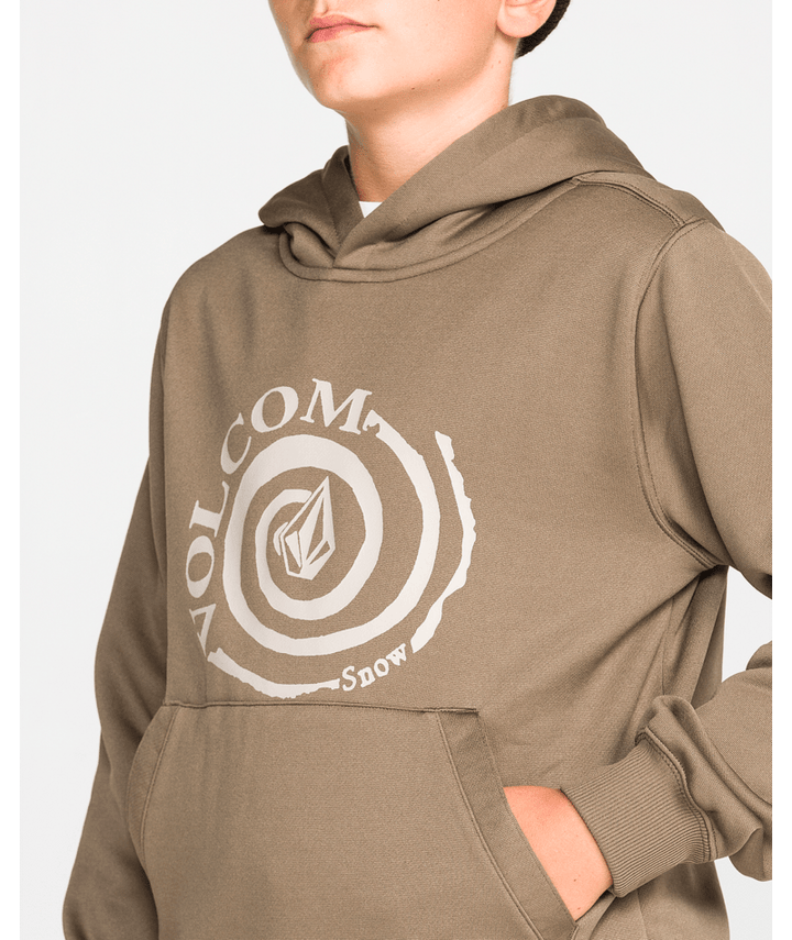Volcom Kids Hydro Fleece Hoodie - Teak 