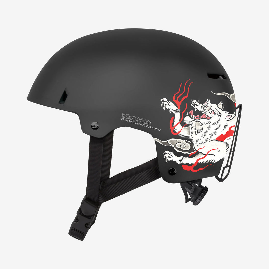 Sandbox Icon Brain Bucket Mips Snow Helmet