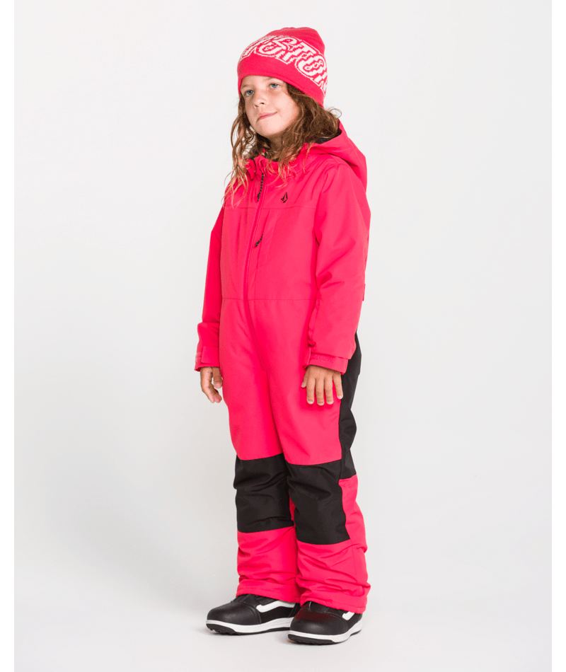 Volcom Kids Little Flurry One Piece - Bright Cherry 