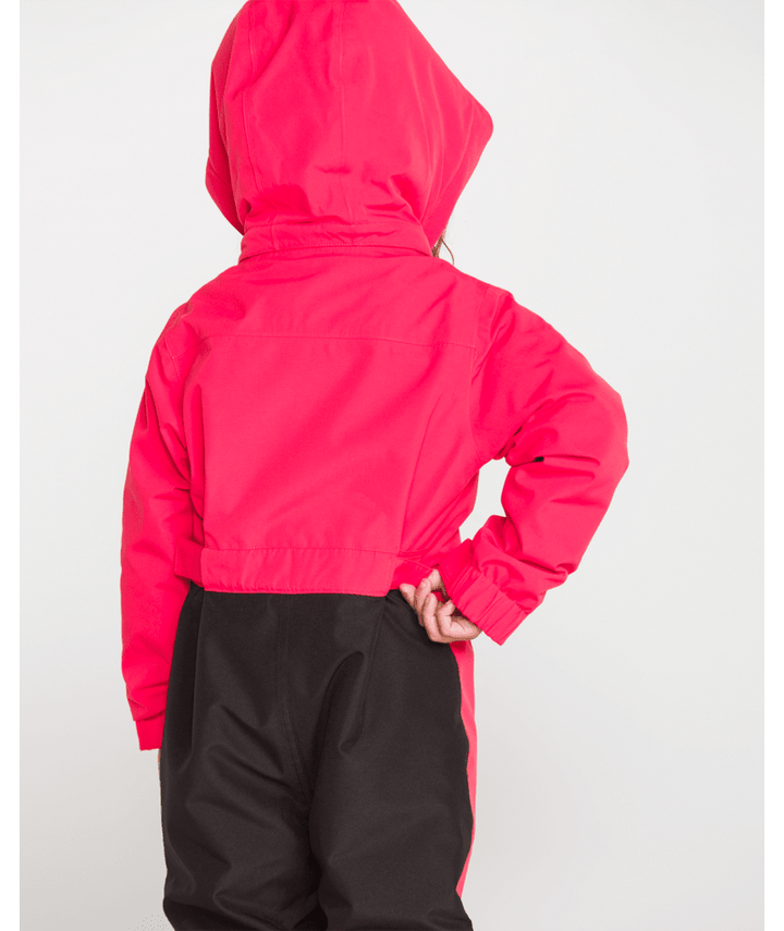 Volcom Kids Little Flurry One Piece - Bright Cherry 