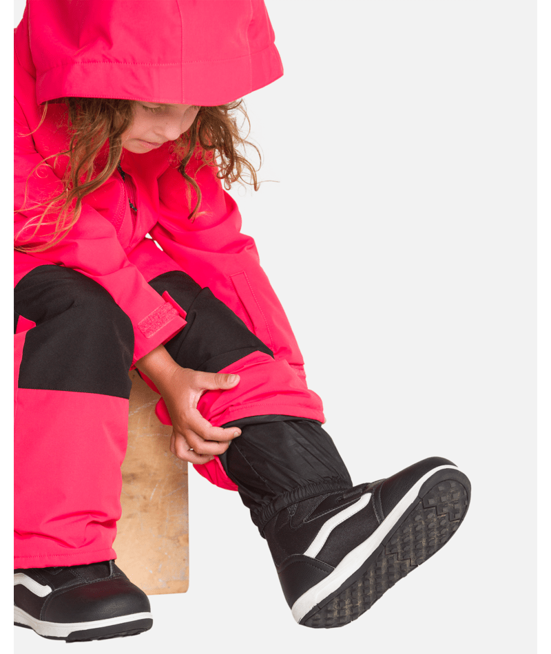 Volcom Kids Little Flurry One Piece - Bright Cherry 