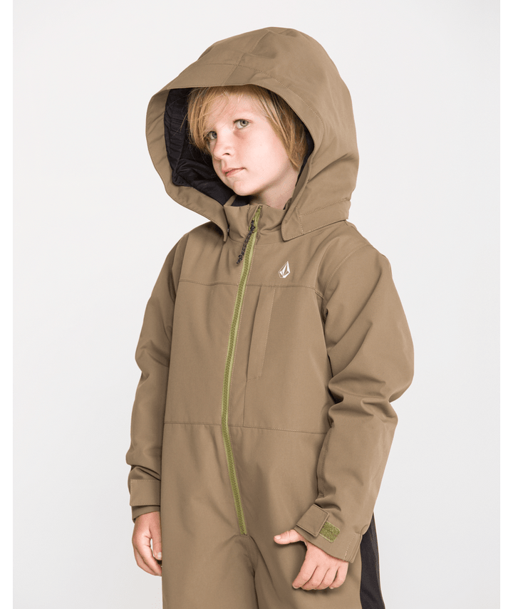 Volcom Kids Little Flurry One Piece - Teak 