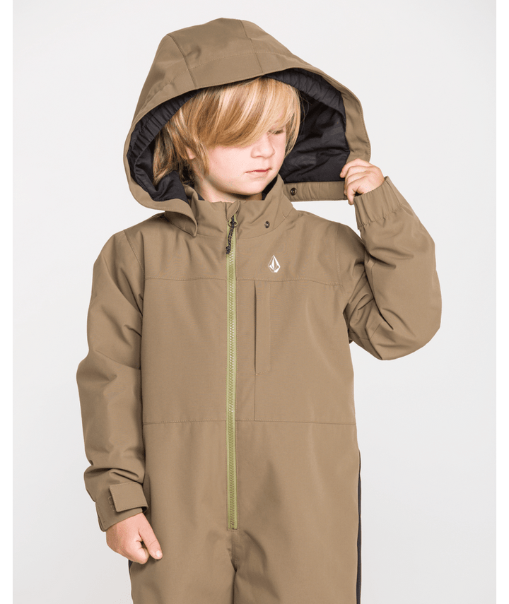 Volcom Kids Little Flurry One Piece - Teak 